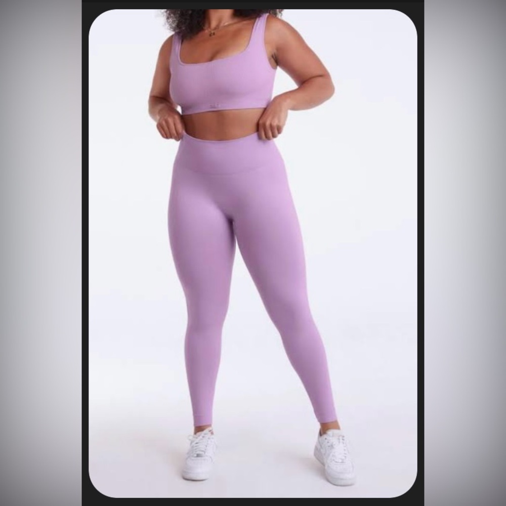 SET Active Lavender Leggings